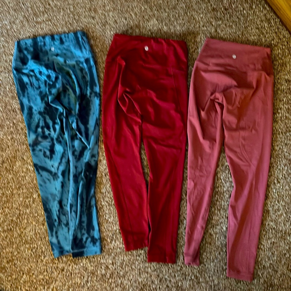3 pair of 90° leggings full length